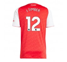 Arsenal Jurrien Timber #12 Koszulka Podstawowa 2025-26 Krótki Rękaw